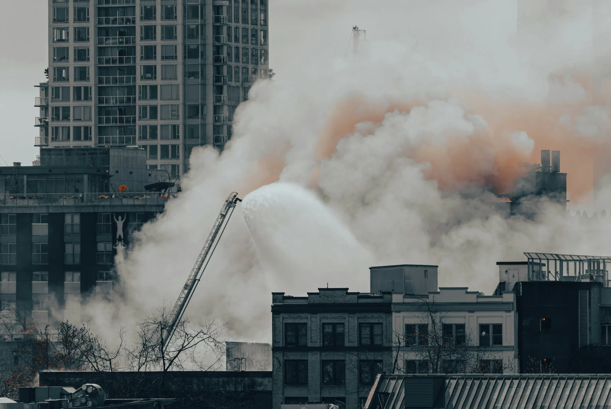 Incendie local commercial
