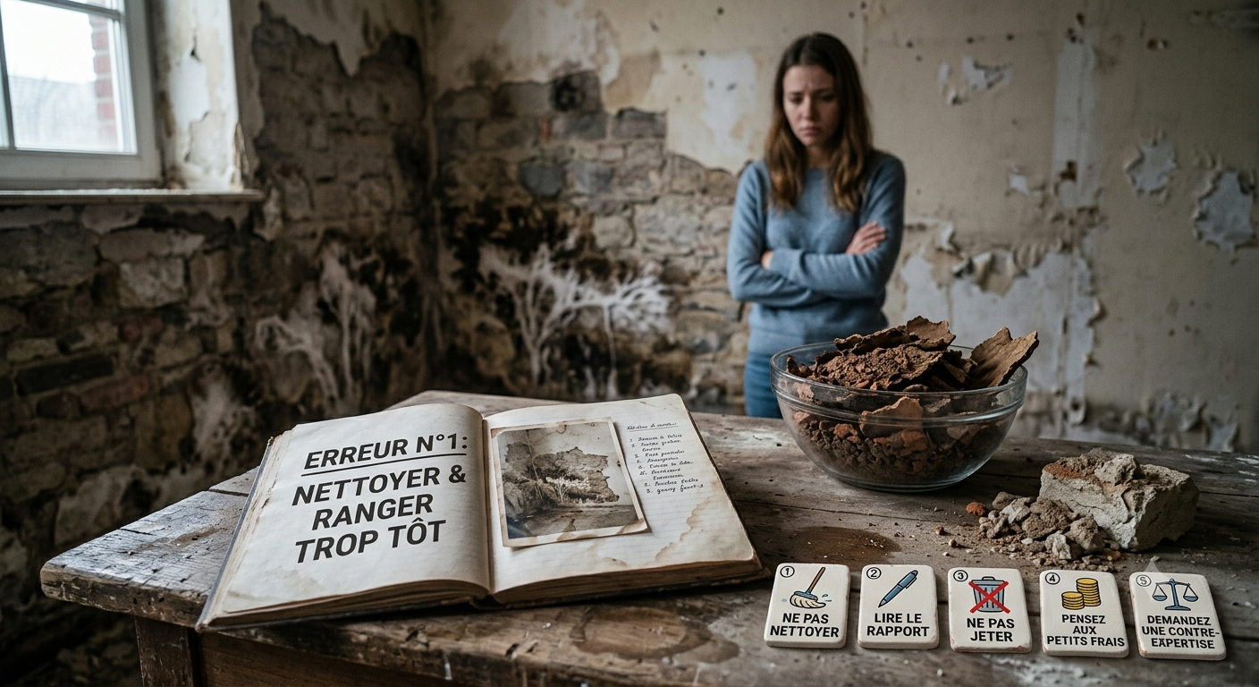 Les 5 erreurs qui plombent votre indemnisation après un sinistre en Belgique — Expert-Bel