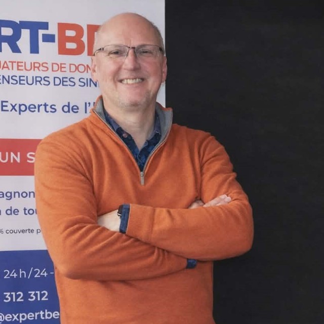 Eric Sansen, délégué commercial Expert-Bel pour le Hainaut