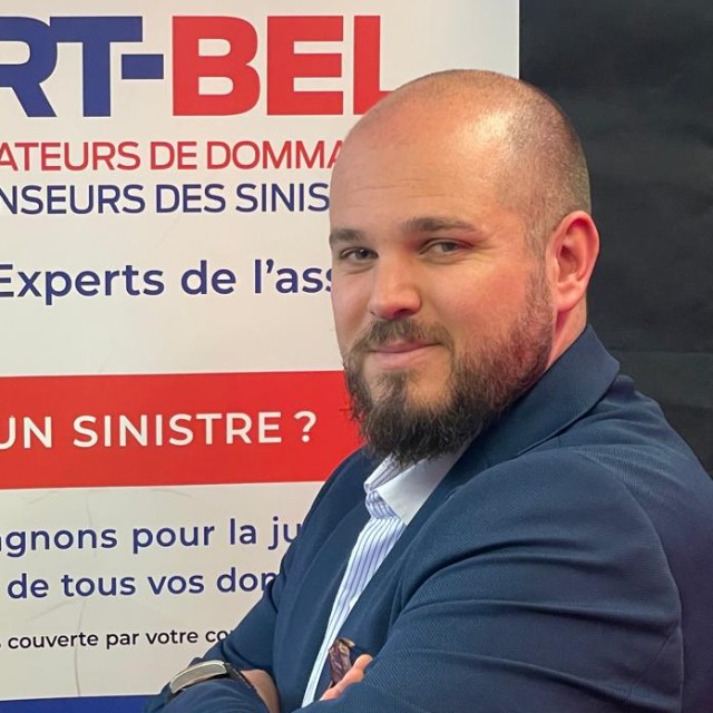 Julien Bairin, délégué commercial Expert-Bel pour Liège
